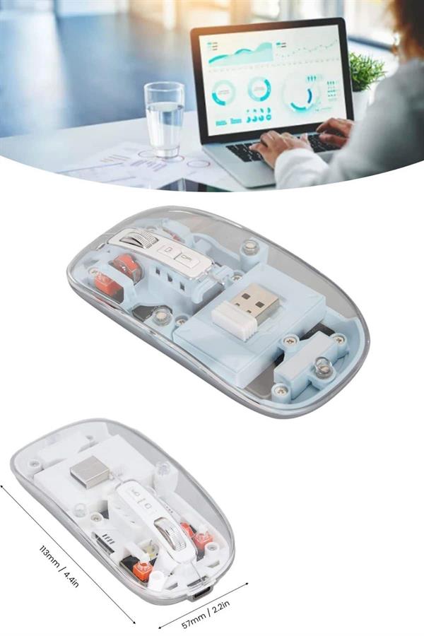 Kablosuz Mouse Fare Şarjlı Bluetooth Wireless Çift Modlu Sessiz - Bayi Depom Kablosuz Mouse Fare Şarjlı Bluetooth Wireless Çift Modlu Sessiz - Bayi Depom