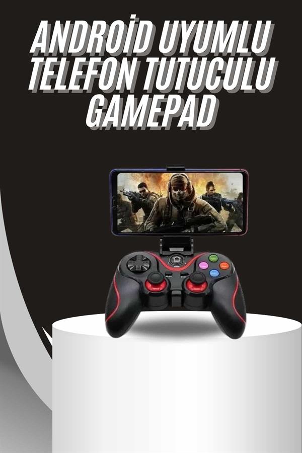 Kablosuz Oyun Kolu Bluetooth Joystick Gamepad Android Uyumlu - Bayi Depom Kablosuz Oyun Kolu Bluetooth Joystick Gamepad Android Uyumlu - Bayi Depom