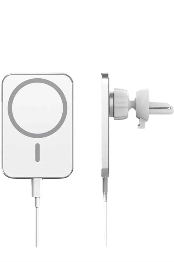 Kablosuz Şarj Aleti Magsafe Araç Içi Manyetik Şarj 15W İOS Uyumlu Yeni Nesil - Bayi Depom Kablosuz Şarj Aleti Magsafe Araç Içi Manyetik Şarj 15W İOS Uyumlu Yeni Nesil - Bayi Depom