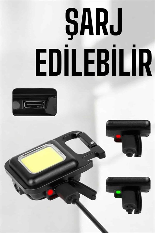 Kamp Işığı Çok Fonksiyonlu Taşınabilir Anahtarlık Kapak Açma Manyetik Özelliği - Bayi Depom Kamp Işığı Çok Fonksiyonlu Taşınabilir Anahtarlık Kapak Açma Manyetik Özelliği - Bayi Depom