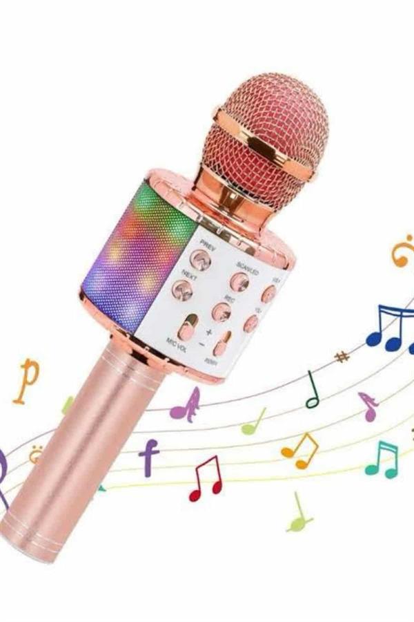 Karaoke Mikrofon Bluetooth Bağlantılı Aux Girişli Uzun Pil Ömrü Yüksek Ses Kaliteli - Bayi Depom Karaoke Mikrofon Bluetooth Bağlantılı Aux Girişli Uzun Pil Ömrü Yüksek Ses Kaliteli - Bayi Depom