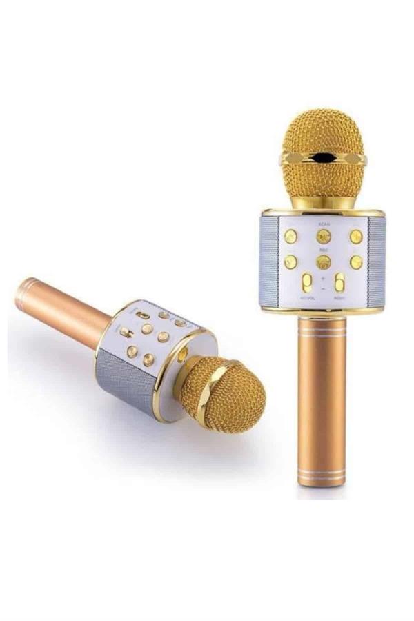 Karaoke Mikrofon Dahili Hoparlörlü Sd-usb-aux Girişli Bluetooth Hoparlör - Bayi Depom Karaoke Mikrofon Dahili Hoparlörlü Sd-usb-aux Girişli Bluetooth Hoparlör - Bayi Depom