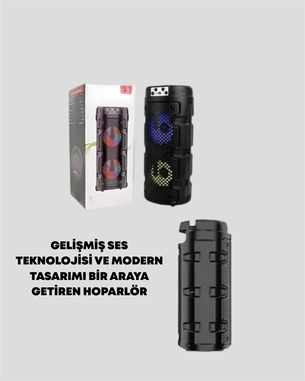 Kompakt Tasarım, Yüksek Ses Performansı – Çoklu Giriş Seçenekli Kablosuz Hoparlör (Bluetooth, USB, SD Kart, AUX) - Bayi Depom Kompakt Tasarım, Yüksek Ses Performansı – Çoklu Giriş Seçenekli Kablosuz Hoparlör (Bluetooth, USB, SD Kart, AUX) - Bayi Depom