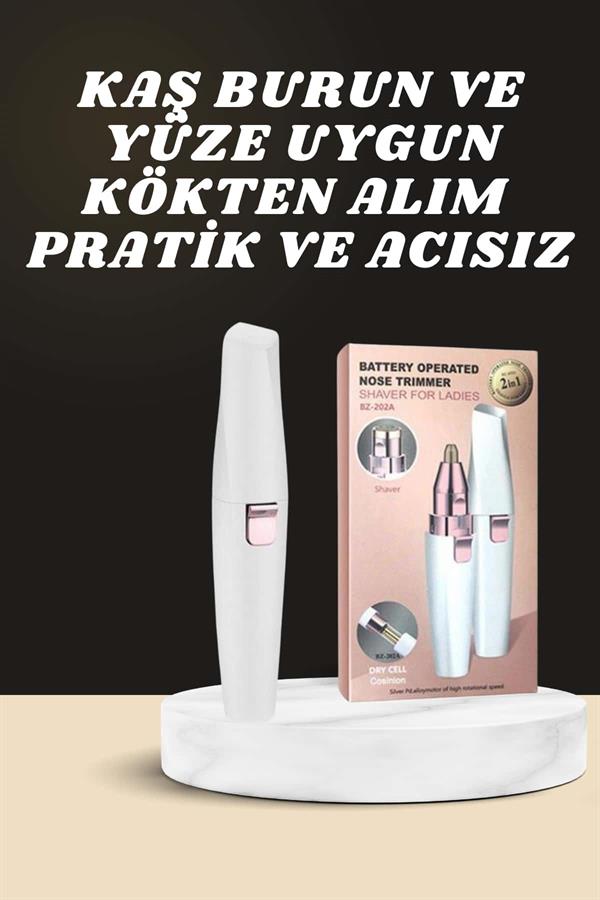Kulak Burun ve Yüz Epilasyon Aleti ve Yüz Masaj Aleti İkili Cilt Bakım Seti - Bayi Depom Kulak Burun ve Yüz Epilasyon Aleti ve Yüz Masaj Aleti İkili Cilt Bakım Seti - Bayi Depom