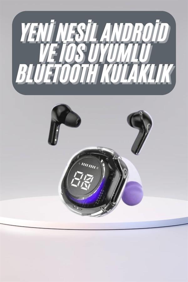 Kulak İçi Bluetooth Kulaklık ANC ENC Özellikli Şarj Göstergeli Kablosuz Kulaklık - Bayi Depom