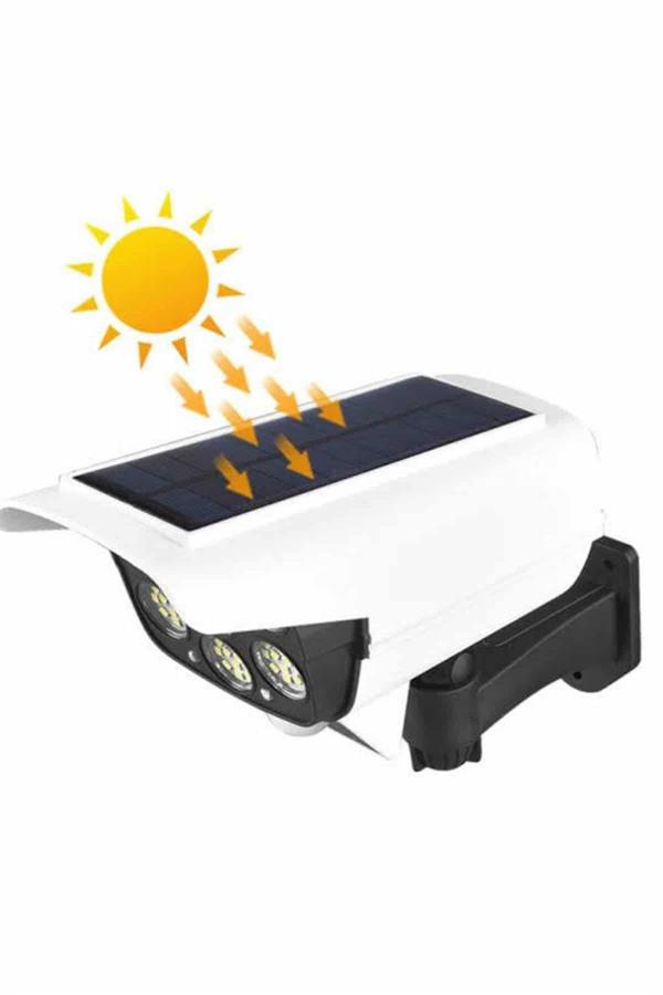 LED Lamba-Güneş Paneli Destekli Uzaktan Kumandalı Solar LED Lamba - Bayi Depom