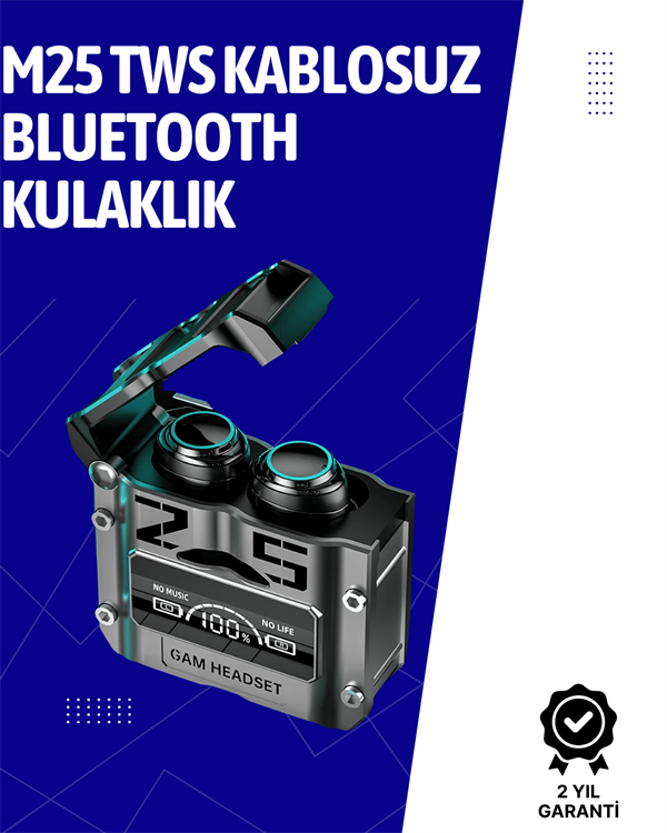 Mikrofonlu Kulaklık | Gürültü Engelleyici | 180 Saat Kullanım Süresi | LED Göstergeli - Bayi Depom