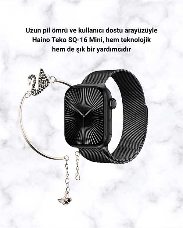 Mini Series 10 Akıllı Saat | 3 Kordon + Bileklik Hediyeli, Tüm Telefonlarla Uyumlu - Bayi Depom