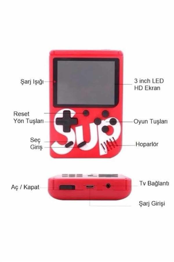 Nostalji Oyunlu Mini Atari Gamebox 400 Oyunlu El Atarisi - Bayi Depom Nostalji Oyunlu Mini Atari Gamebox 400 Oyunlu El Atarisi - Bayi Depom