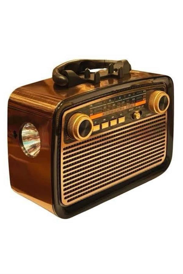 Nostalji Radyo Bluetooth Hoparlör USB-SD Kart Giriş Led Fener Işıklı Bataryalı Pilli - Bayi Depom Nostalji Radyo Bluetooth Hoparlör USB-SD Kart Giriş Led Fener Işıklı Bataryalı Pilli - Bayi Depom