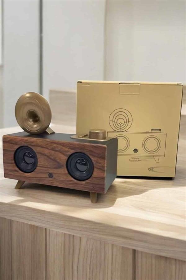 Nostaljik Görünümlü Bluetooth Bağlantılı Speaker - Bayi Depom Nostaljik Görünümlü Bluetooth Bağlantılı Speaker - Bayi Depom