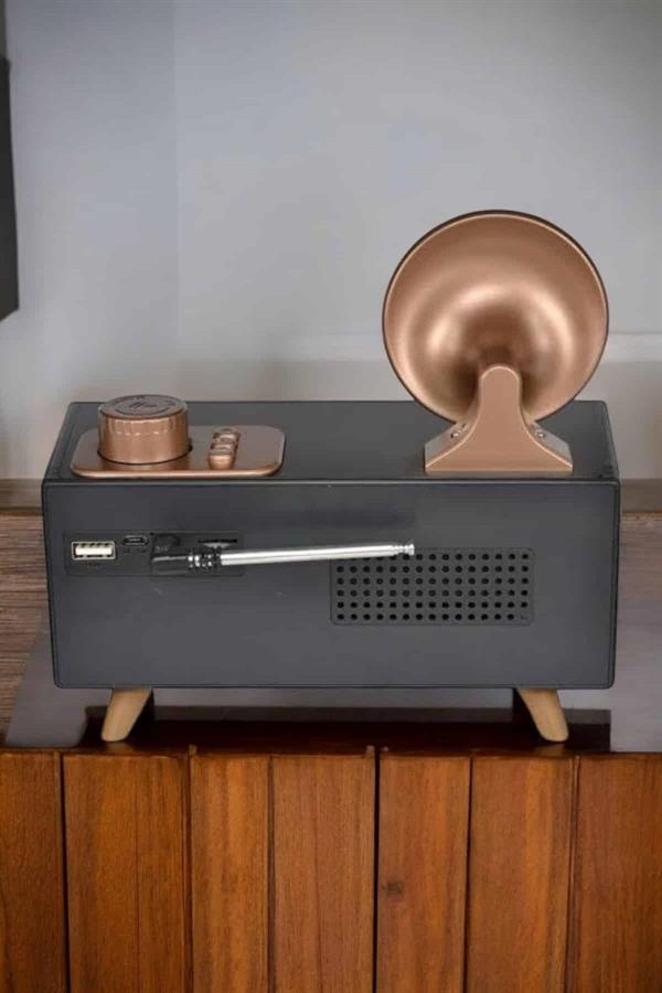 Nostaljik Görünümlü Bluetooth Bağlantılı Speaker - Bayi Depom Nostaljik Görünümlü Bluetooth Bağlantılı Speaker - Bayi Depom