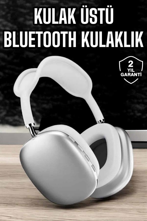 P9 Air Max Kablosuz 5.0 Mikrofonlu Bluetooth Kulaklık Beyaz Yüksek Ses Kaliteli - Bayi Depom P9 Air Max Kablosuz 5.0 Mikrofonlu Bluetooth Kulaklık Beyaz Yüksek Ses Kaliteli - Bayi Depom