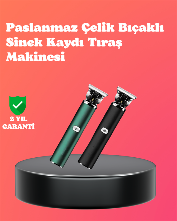Paslanmaz Çelik Bıçaklı Sinek Kaydı Tıraş Makinesi Uzun Ömürlü - Bayi Depom Paslanmaz Çelik Bıçaklı Sinek Kaydı Tıraş Makinesi Uzun Ömürlü - Bayi Depom