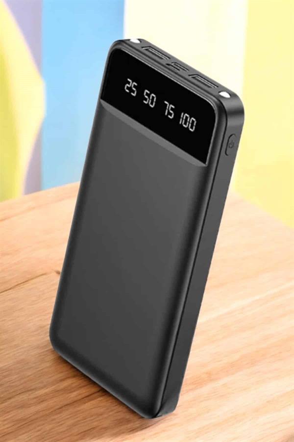 Powerbank 20.000 Mah LCD Ekran USB Lightning Type-C Uyumlu İOS ve Android - Bayi Depom Powerbank 20.000 Mah LCD Ekran USB Lightning Type-C Uyumlu İOS ve Android - Bayi Depom