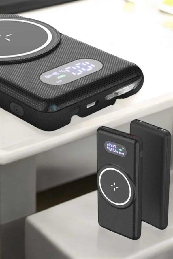 Powerbank Taşınabilir 10.000 Mah Hızlı Şarj Dijital Göstergeli - Bayi Depom