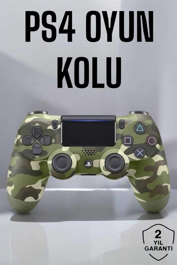 PS4 Oyun Kolu Kamuflaj Desenli Joystick - Bayi Depom PS4 Oyun Kolu Kamuflaj Desenli Joystick - Bayi Depom
