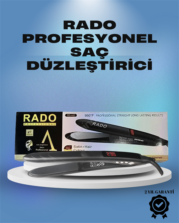 Rado RD-446 Hızlı Isınan Profesyonel Düzleştirici - Bayi Depom