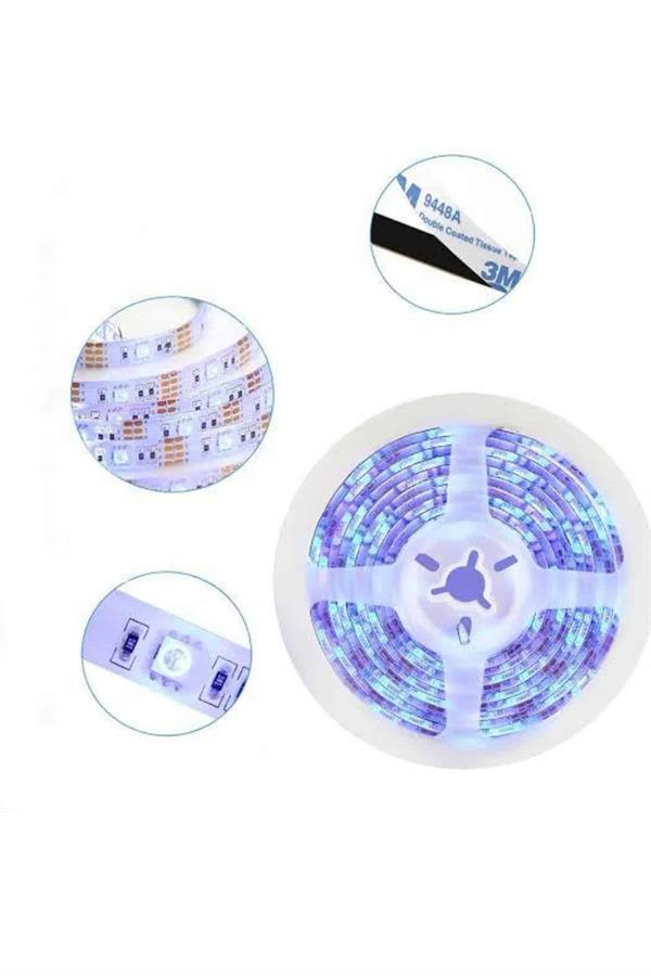 RGB Şerit Led 10 Metre Led Işık Kumanda ile Kontrol RGB - Bayi Depom