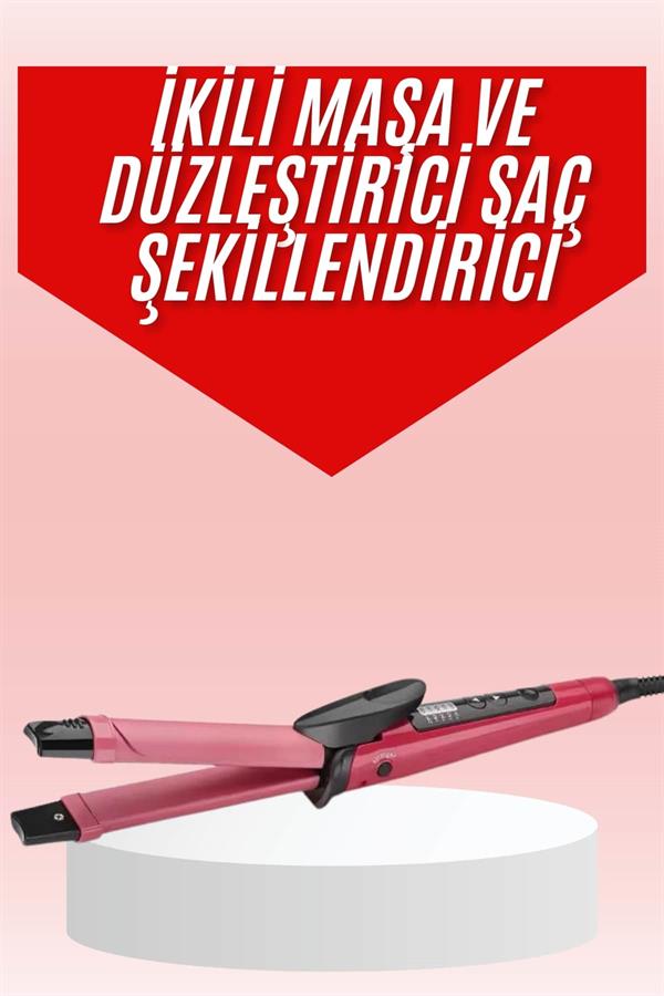 Saç Şekillendirici Düzleştirici ve Maşa Özellikli Şekillendirici Seramik Kaplama - Bayi Depom Saç Şekillendirici Düzleştirici ve Maşa Özellikli Şekillendirici Seramik Kaplama - Bayi Depom
