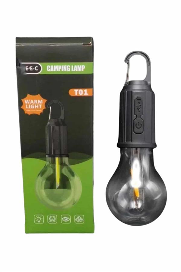 Şarjlı Dekoratif Kamp Lambası Askılı Ampul Led Işık Type-C Girişli - Bayi Depom Şarjlı Dekoratif Kamp Lambası Askılı Ampul Led Işık Type-C Girişli - Bayi Depom