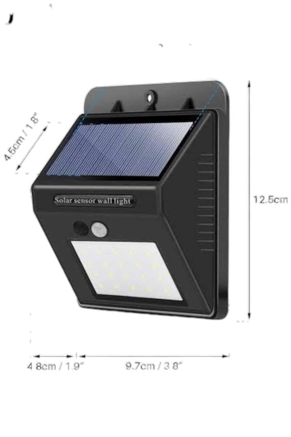 Solar Güneş Enerji Panelli Sensörlü Lamba Enerji Tasarruflu - Bayi Depom