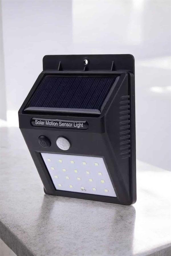 Solar Güneş Enerji Panelli Sensörlü Lamba Enerji Tasarruflu - Bayi Depom