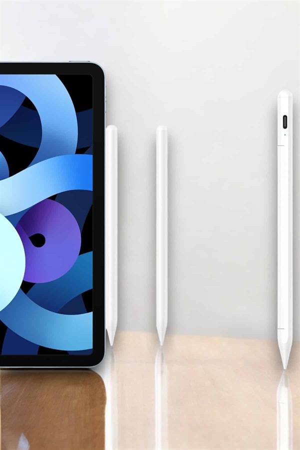 Tablet Kalemi iOS Android Windows Uyumlu Yedek Uçlu Universal Çizim Kalemi - Bayi Depom