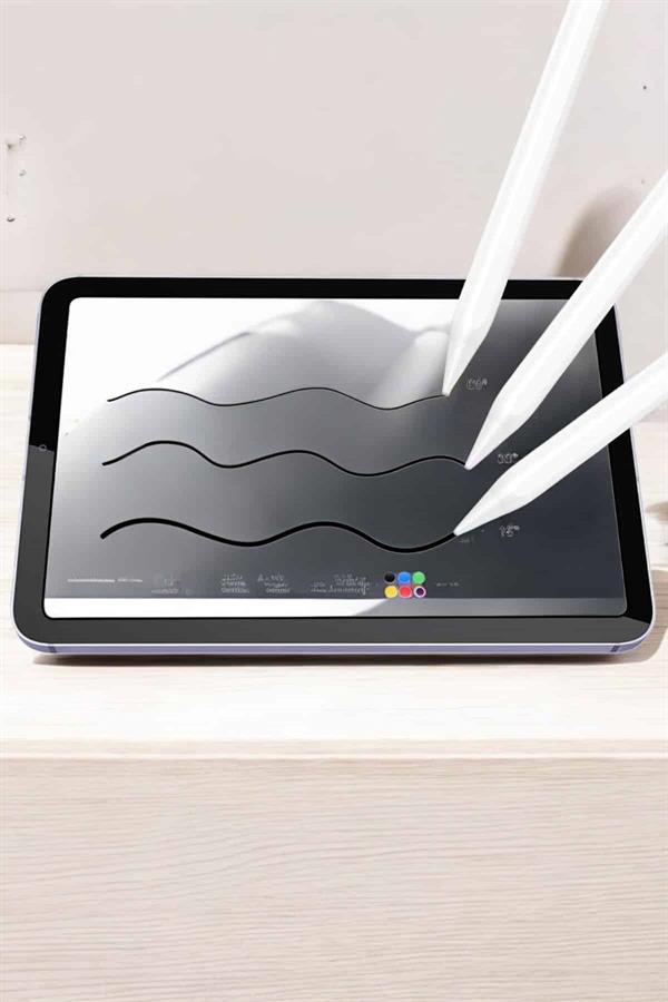 Tablet Kalemi iOS Android Windows Uyumlu Yedek Uçlu Universal Çizim Kalemi - Bayi Depom