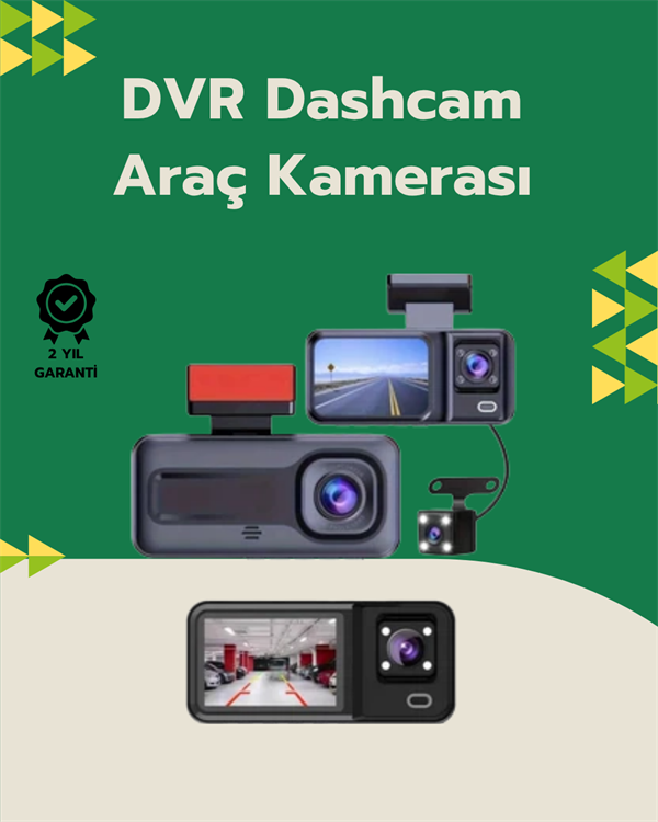 Tam Kapsamlı Araç Güvenliği: 3 Kameralı Full HD Kayıt Sistemi ile Ön, İç ve Arka Görüş - Bayi Depom Tam Kapsamlı Araç Güvenliği: 3 Kameralı Full HD Kayıt Sistemi ile Ön, İç ve Arka Görüş - Bayi Depom