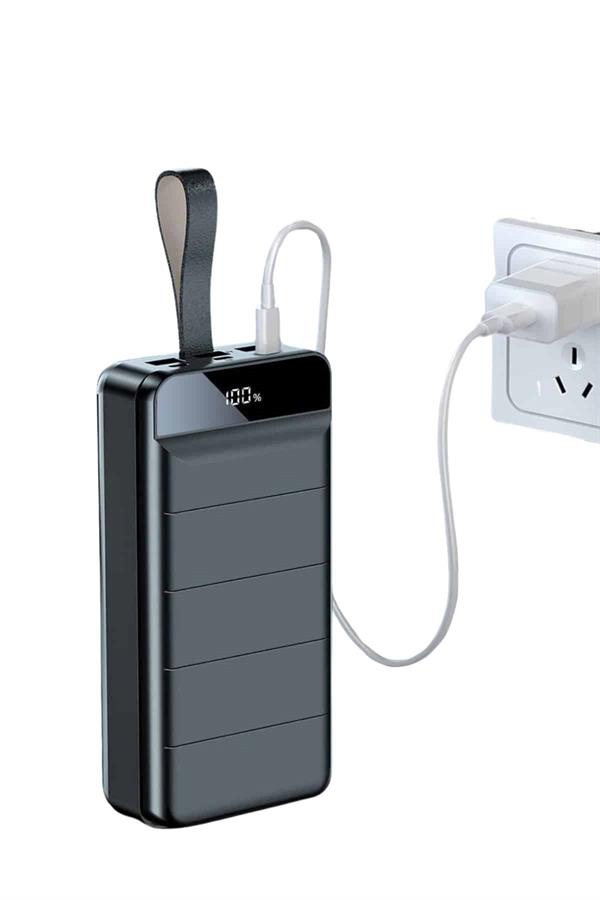 Taşınabilir Powerbank 50.000 mAh 4 Girişli Hızlı Şarj Led Göstergeli Fenerli Şarj - Bayi Depom Taşınabilir Powerbank 50.000 mAh 4 Girişli Hızlı Şarj Led Göstergeli Fenerli Şarj - Bayi Depom