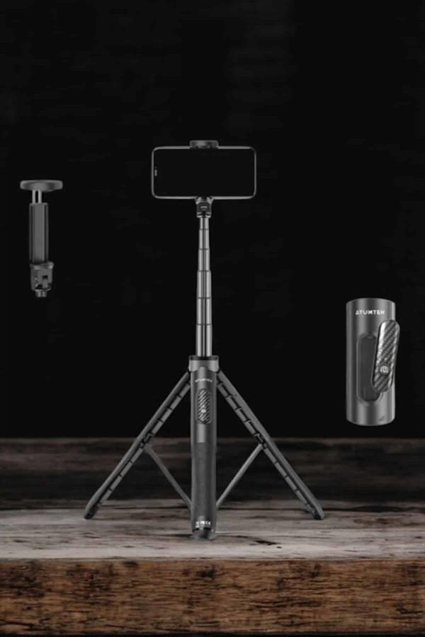 Tripod Kablosuz Bluetooth Bağlantılı Selfie Çubuğu 360 Derece Dönebilen - Bayi Depom Tripod Kablosuz Bluetooth Bağlantılı Selfie Çubuğu 360 Derece Dönebilen - Bayi Depom
