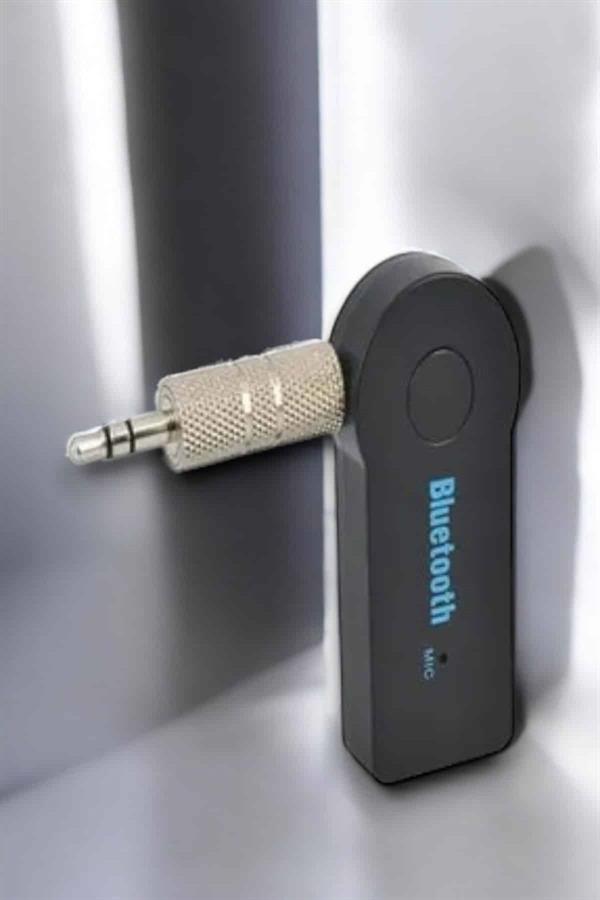 Tüm Araçlara Uyumlu Aux Car Bluetooth Kablosuz Araç Bağlantı Kiti - Bayi Depom