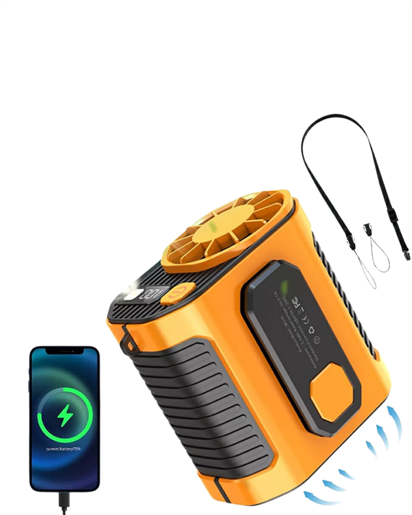 Dijital Göstergeli Turbo Taşınabilir Fan – USB Type-C, 3 Serinlik Modu - Bayi Depom Dijital Göstergeli Turbo Taşınabilir Fan – USB Type-C, 3 Serinlik Modu - Bayi Depom
