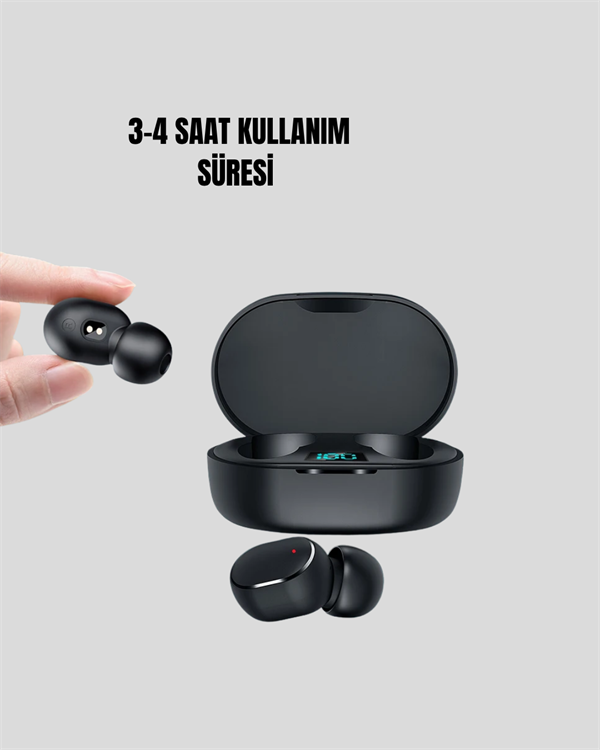 TWS Bluetooth Kulaklık Kulak İçi Kablosuz Dijital Göstergeli Çağrı Cevaplayabilen - Bayi Depom TWS Bluetooth Kulaklık Kulak İçi Kablosuz Dijital Göstergeli Çağrı Cevaplayabilen - Bayi Depom