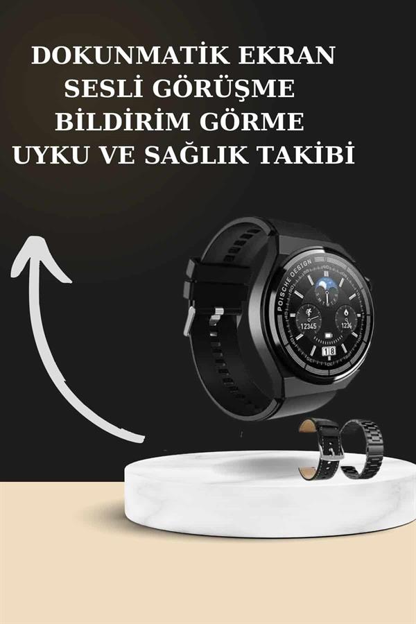 TWS Bluetooth Kulaklık ve Akıllı Saat Uyku Takibi Nabız Ölçer Uzun Pil Ömrü - Bayi Depom