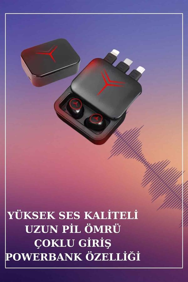 Ucuz Kaliteli Akıllı Saat ve Powerbank Bluetooth Kulaklık 5.1 Stereo ANC Özelliği - Bayi Depom Ucuz Kaliteli Akıllı Saat ve Powerbank Bluetooth Kulaklık 5.1 Stereo ANC Özelliği - Bayi Depom