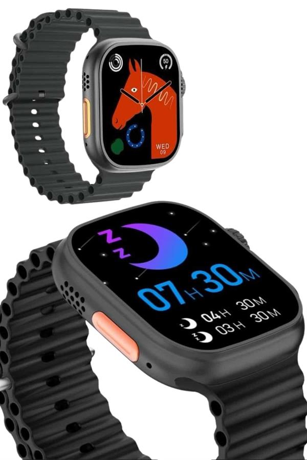 Ultra Akıllı Saat 49 Mm Çift Kordonlu Arama Cevaplama Bluetooth Bağlantılı - Bayi Depom Ultra Akıllı Saat 49 Mm Çift Kordonlu Arama Cevaplama Bluetooth Bağlantılı - Bayi Depom