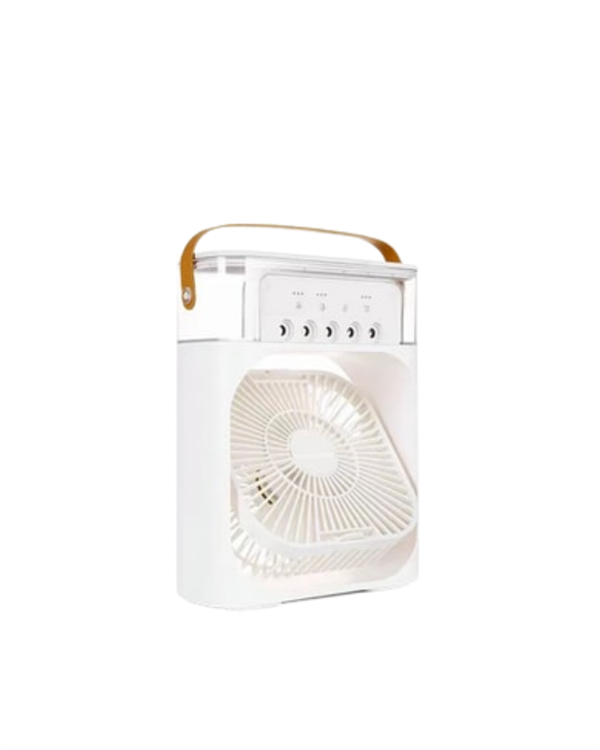 Mini Klima Fan | USB'li, 7 Renk Gece Işığı, 3'ü 1 Arada Fonksiyon - Bayi Depom Mini Klima Fan | USB'li, 7 Renk Gece Işığı, 3'ü 1 Arada Fonksiyon - Bayi Depom