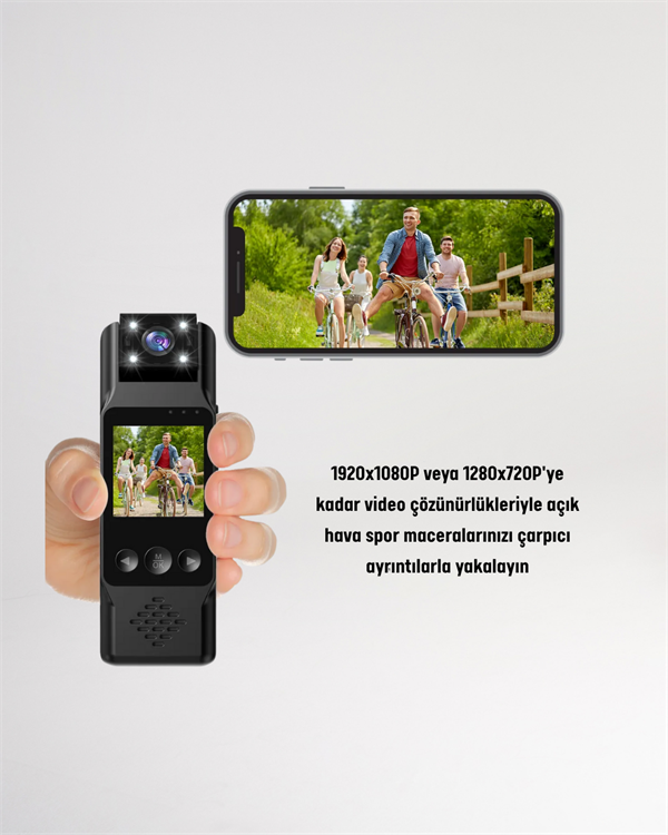 WiFi Özellikli Taşınabilir Kamera – 1.3” TFT Ekran, 3MP Fotoğraf, 128GB Kart Desteği - Bayi Depom WiFi Özellikli Taşınabilir Kamera – 1.3” TFT Ekran, 3MP Fotoğraf, 128GB Kart Desteği - Bayi Depom