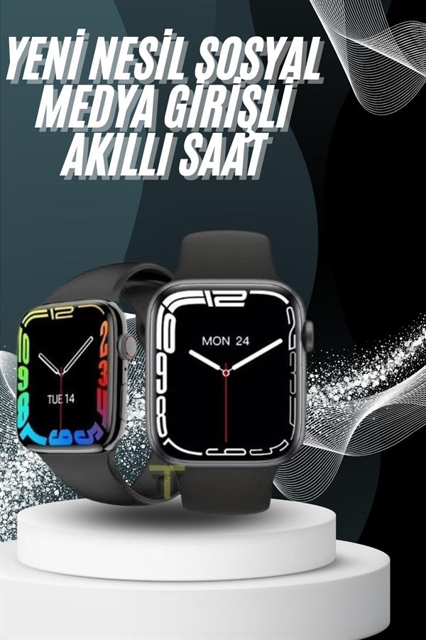 Yeni Model Akıllı Saat Dokunmatik Ekran Unisex Amoled Ekran 44 mm - Bayi Depom Yeni Model Akıllı Saat Dokunmatik Ekran Unisex Amoled Ekran 44 mm - Bayi Depom