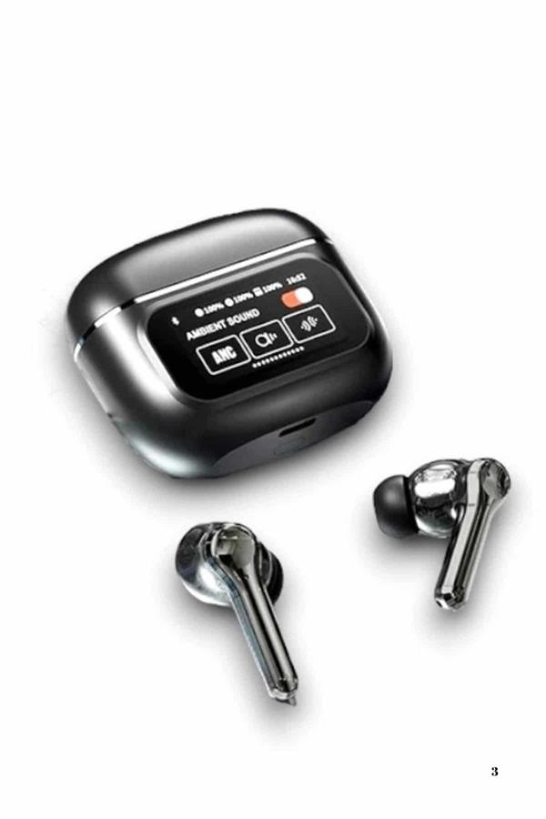 Yeni Nesil ANC Özellikli Çağrı Cevaplayan Dokunmatik Ekranlı Bluetooth Kulaklık Siyah - Bayi Depom Yeni Nesil ANC Özellikli Çağrı Cevaplayan Dokunmatik Ekranlı Bluetooth Kulaklık Siyah - Bayi Depom
