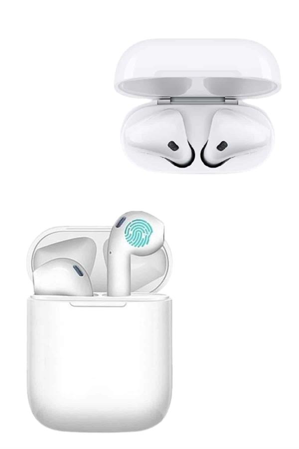Yeni Nesil Çift Mikrofonlu Dokunmatik Kablosuz Bluetooth Kulaklık - Bayi Depom Yeni Nesil Çift Mikrofonlu Dokunmatik Kablosuz Bluetooth Kulaklık - Bayi Depom