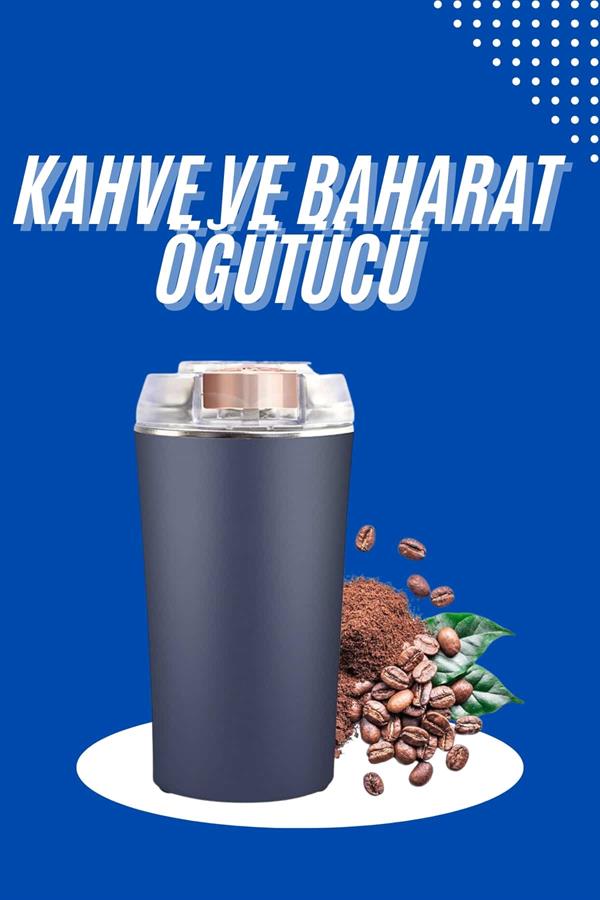 Yeni Nesil Kahve ve Baharat Öğütücü Paslanmaz Çelik Kahve Değirmeni - Bayi Depom Yeni Nesil Kahve ve Baharat Öğütücü Paslanmaz Çelik Kahve Değirmeni - Bayi Depom