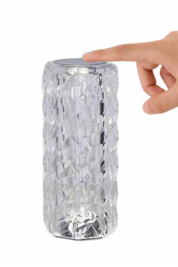 Yeni Nesil Modern Kristal Masa ve Gece Lambası Dokunmatik Renk Değiştirebilen - Bayi Depom
