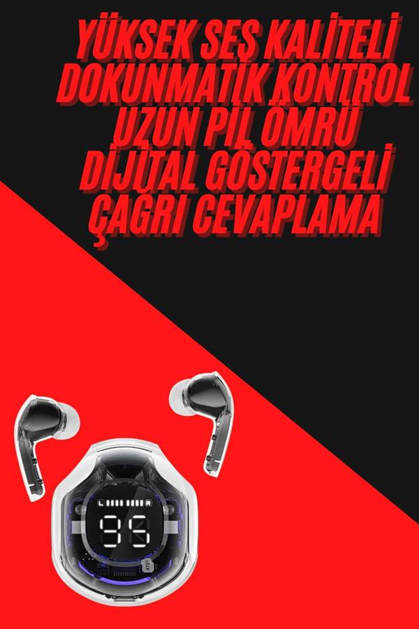 Yeni Nesil Ultrapods Pro Bluetooth Kulaklık Extra Bass Yüksek Mikrofon Kalitesi - Bayi Depom