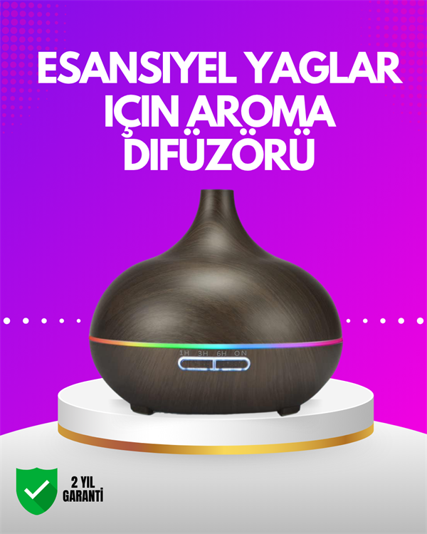 Zamanlayıcılı ve Otomatik Kapanmalı Aromaterapi Nemlendirici Difüzör - Bayi Depom Zamanlayıcılı ve Otomatik Kapanmalı Aromaterapi Nemlendirici Difüzör - Bayi Depom