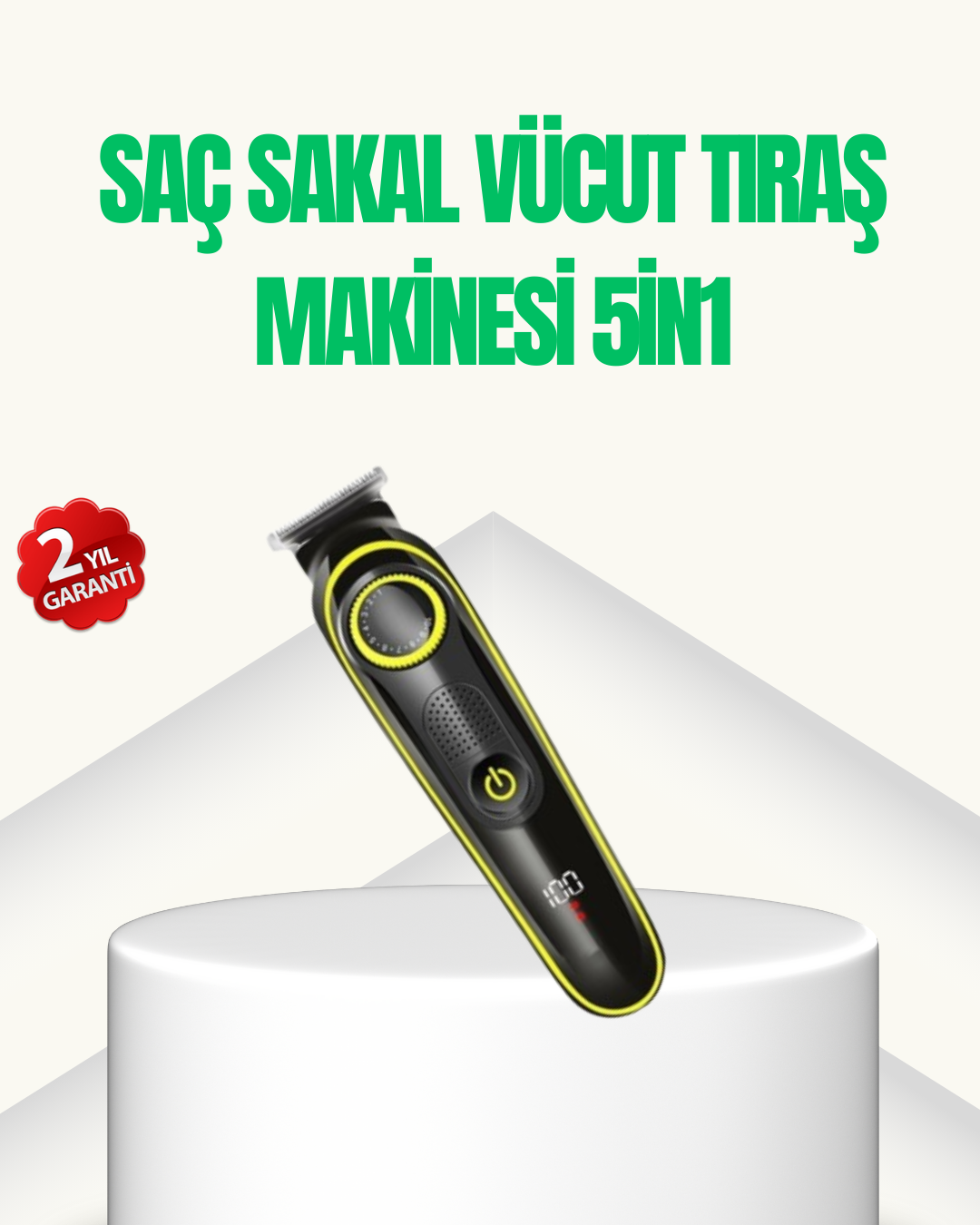 5-in-1 Saç ve Sakal Şekillendirici Erkek Bakım Seti - Bayi Depom 5-in-1 Saç ve Sakal Şekillendirici Erkek Bakım Seti - Bayi Depom