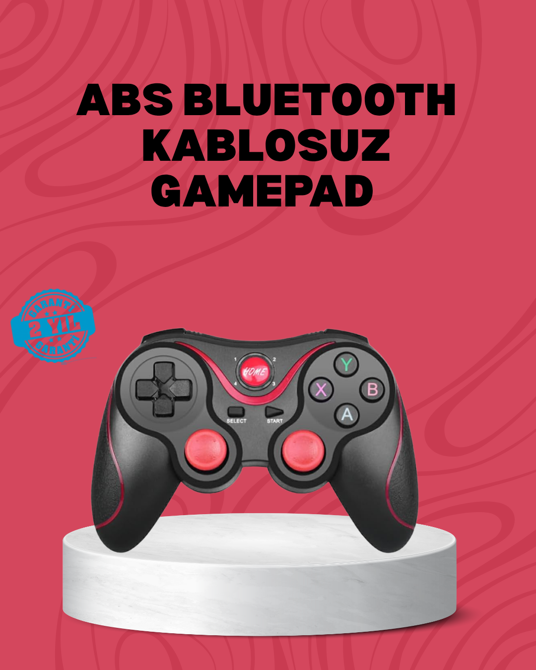 Ergonomik Tasarımlı Çok Yönlü Wireless Gamepad - Bayi Depom Ergonomik Tasarımlı Çok Yönlü Wireless Gamepad - Bayi Depom