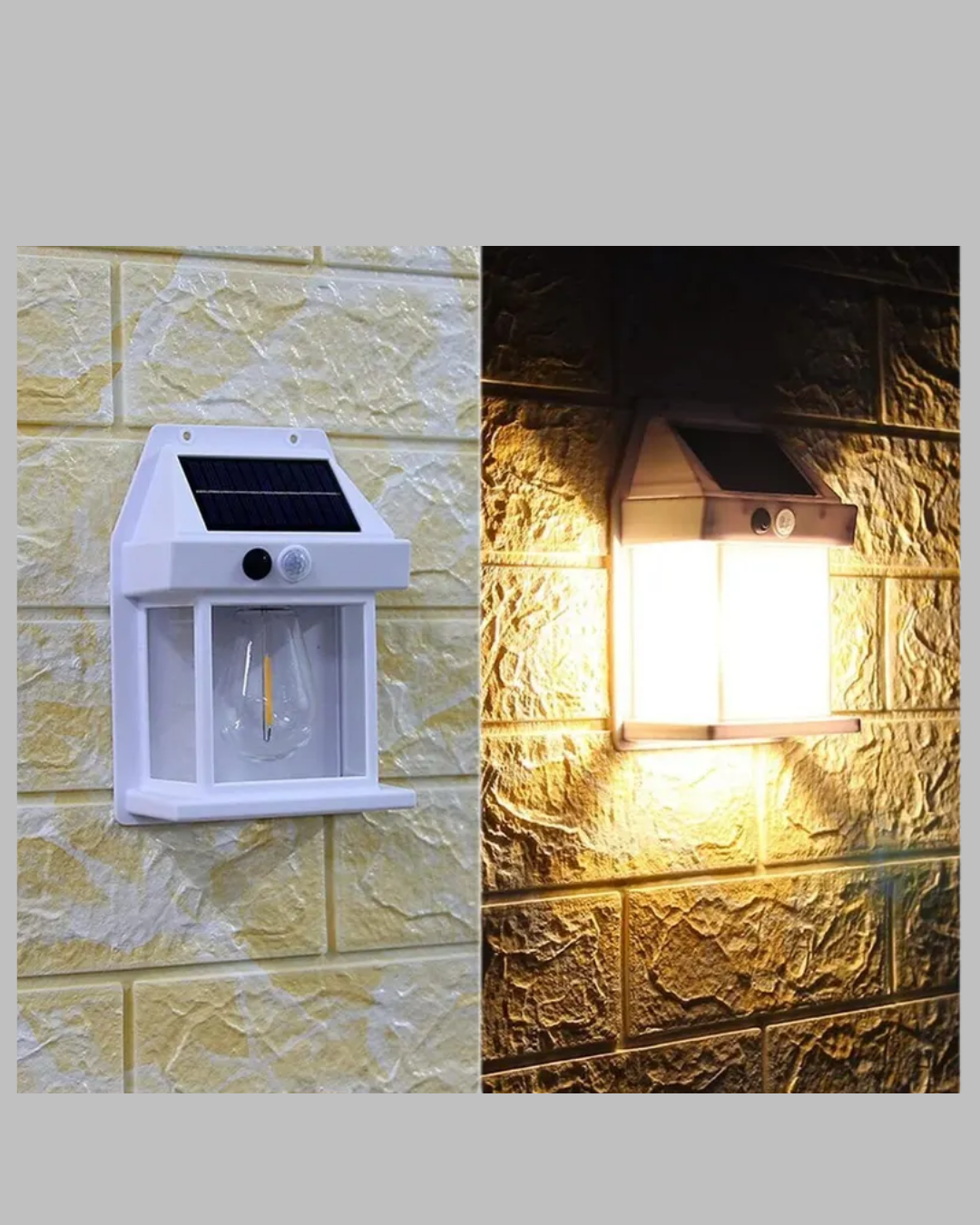 1800 mAh Pilli Solar Duvar Aydınlatma Yeni Nesil - Bayi Depom